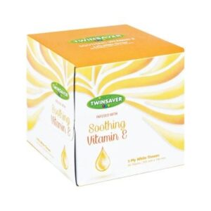 Twinsaver Family Toilet Paper 3-Ply with Vitamin E White 60 Pack