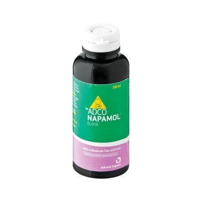 Napamol Elixir Syrup 120mg/5ml 100ml