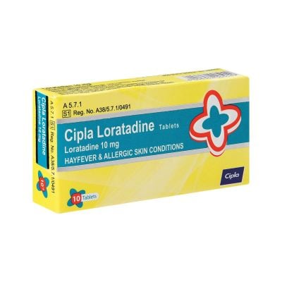 Cipla-Loratadine 10mg Tablets 10