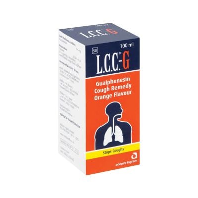 LCC-G Cough Syrup Orange 100ml