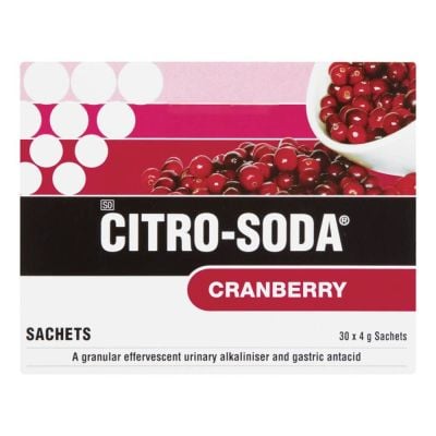 Citro-Soda Sachets Cranberry 4g