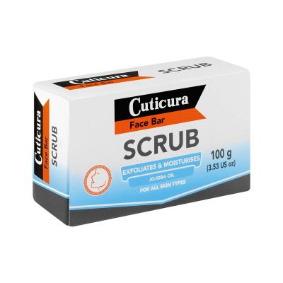 Cuticura Scrub Face Bar 100g