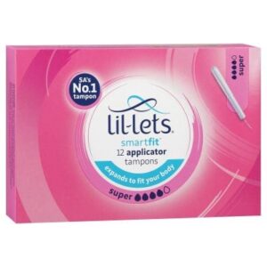 Tampax Super Tampons 12 Count