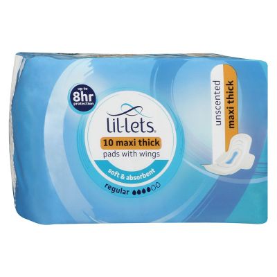 Lil-Lets Maxi Thick Unscented 10