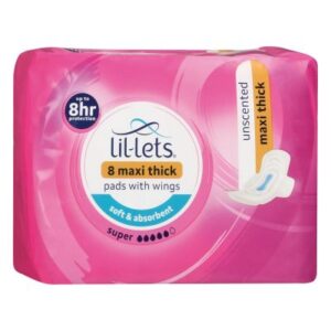 Lil-Lets Essentials Thick Pads 8 Pack