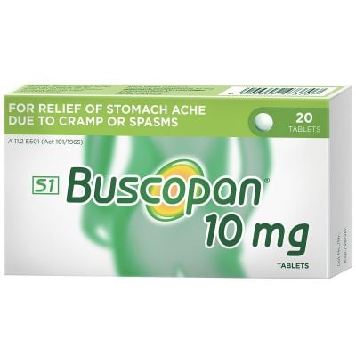 Buscopan 10mg Tablets 20