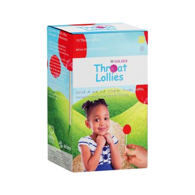 Goldex Throat Lozenges 10 Pack