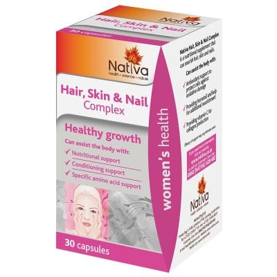 Nativa Hair, Skin & Nail Capsules 30