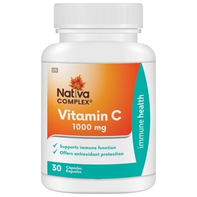 Nativa Co Vitamin C 1000mg Tablets 30