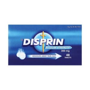 Disprin Regular Tablets 300mg - 48 Pack