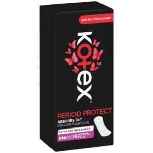 Kotex Period Protection Panty Liners 16 Pack