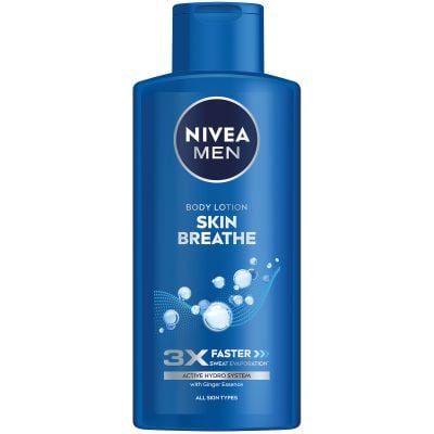 Nivea Extreme Skin Breathe Men Body Lotion 400ml