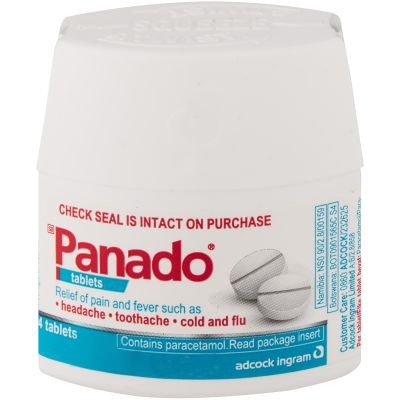 Panado Tablets Paracetamol