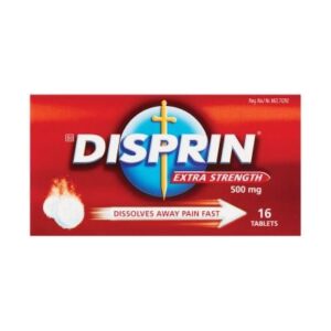 Disprin Plus Double Strength 500mg - 16 Pack