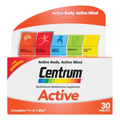 Centrum Active Tablets 30