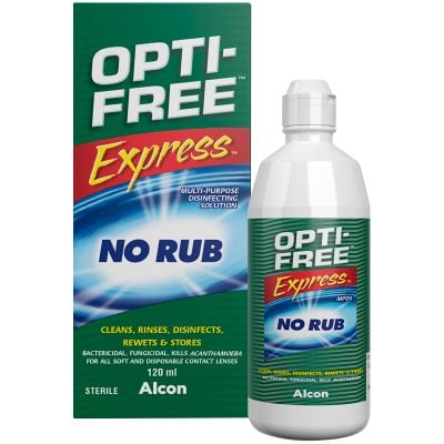 Opti-Free Express No Rub Solution 120ml