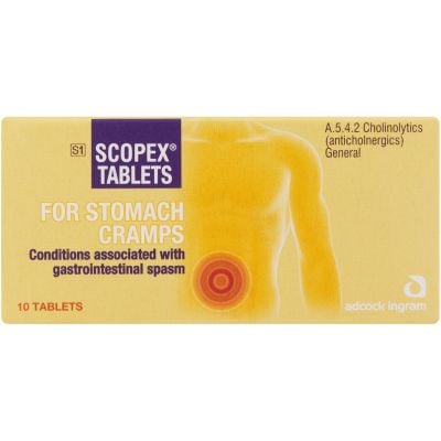 Scopex 10mg Tablets 10