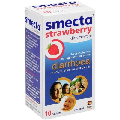 Smecta Strawberry Sachets 10 Pack