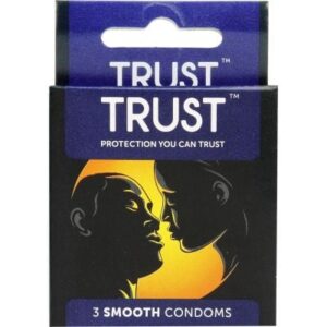 Trust Smooth Condoms 3 Pack