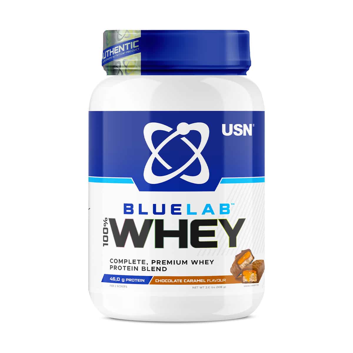 USN Blue Lab 100% Premium Whey Chocolate Caramel 1kg