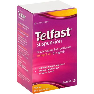 Telfast 30mg/5ml Suspension 150ml