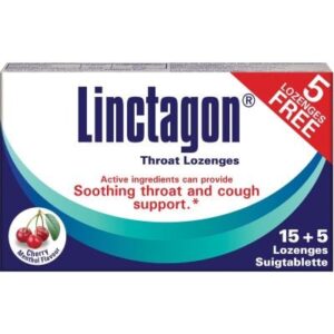 Linctagon Cherry Menthol Lozenges 15 Pack