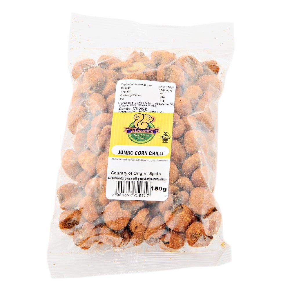 Alman's Jumbo Chilli Corn 150g