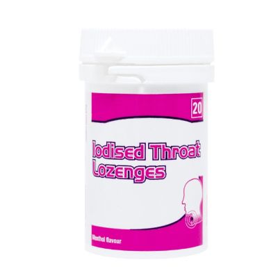 GDC Iodised Mentol Lozenges 20 pack