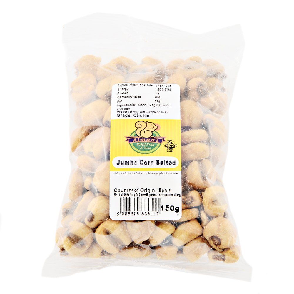 Alman's Jumbo Corn Salted 150g