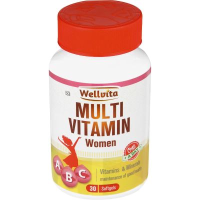 Wellvita Multivitamin Woman Capsules 30