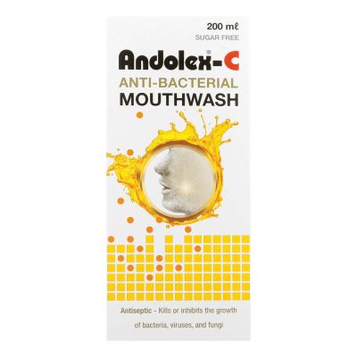 Andolex-C Anti-Bacterial Mouthwash 200ml