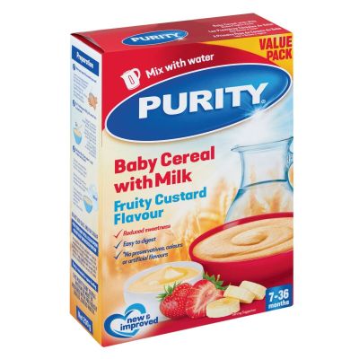 Purity Cereal Fruity Custard 200g