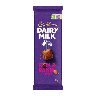 Cadbury Rum & Raisin 80g