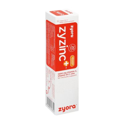 Zyora Zyzinc+ Zymune Fizzies 20 Tablets