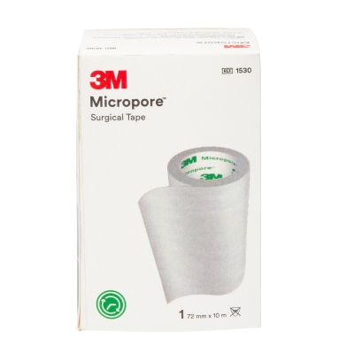 3M Micropore Surgical Tape 72mm x 10m