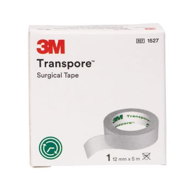 3M Transpore Medical Tape 12mm x 5m