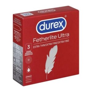 Durex Fetherlite XL Condoms 3 Pack