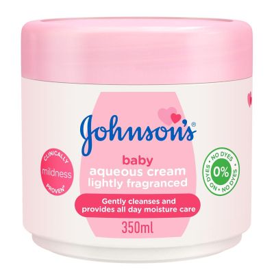 Johnson's Baby Aqueous Cream Low Fragrance 350ml