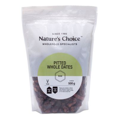 Nature's Choice Pitted Whole Dates 500g
