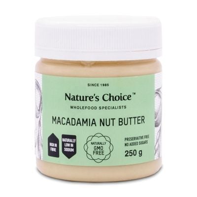 Nature's Choice Macadamia Nut Butter 250g