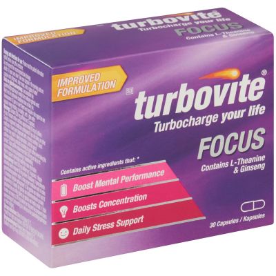 Turbovite Focus Effervescent Tablets 30