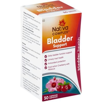 Nativa Bladder Support Capsules 30 Pack