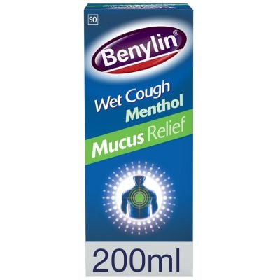 Benylin Wet Cough Menthol Adult Syrup 200ml