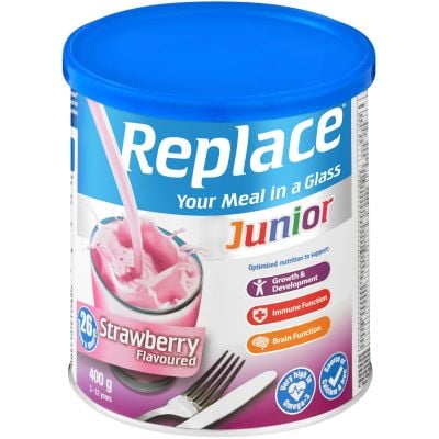 Replace Junior Strawberry 400g