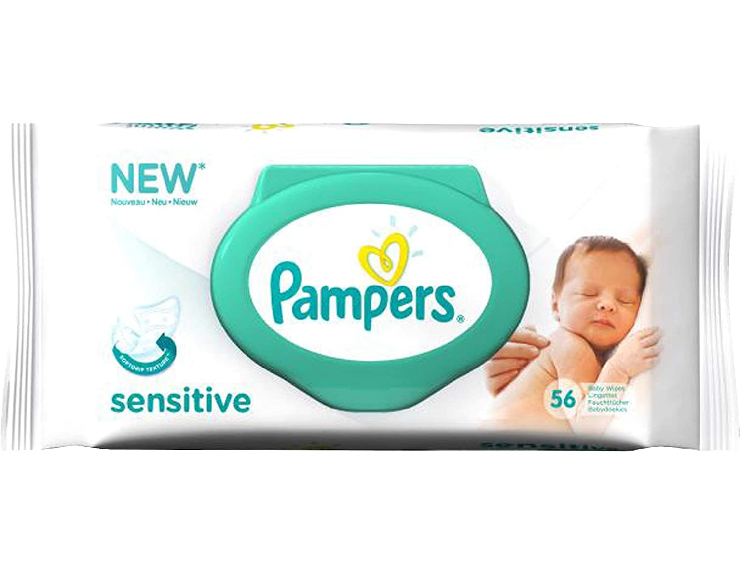 Pampers Swaddlers Wipes Refill 56 Count