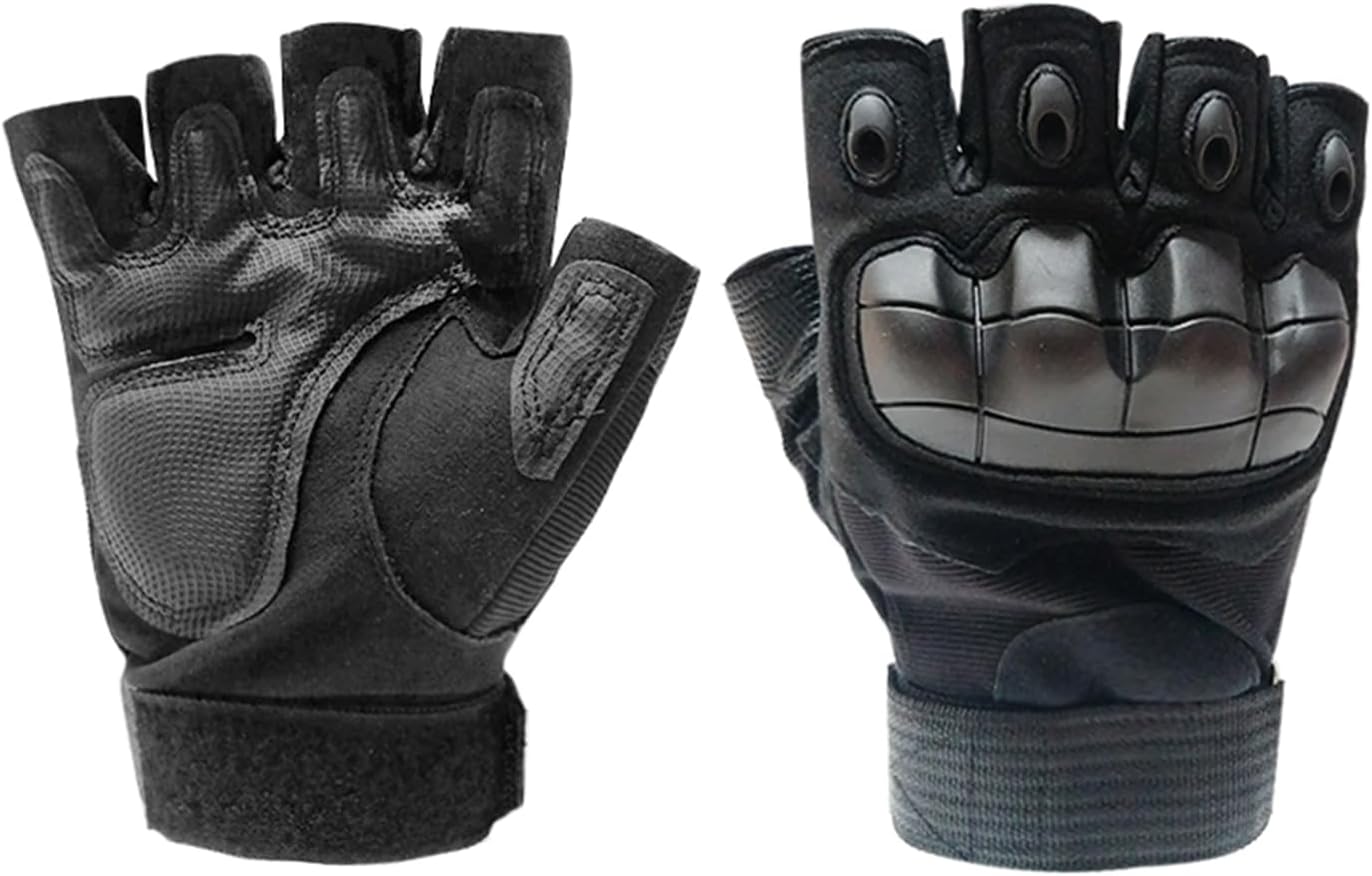Jenam Cosy Men's Gloves Cutoff Black