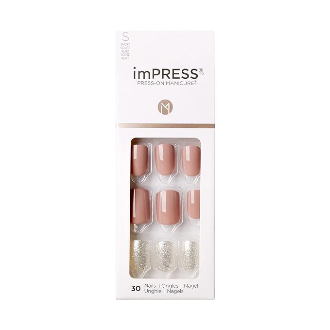 Kiss Impress Press-On Manicure One More Chance 30 Nails