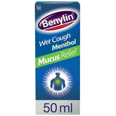 Benylin Wet Cough Menthol Syrup 50ml