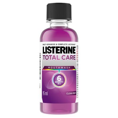 Listerine Total Care Clear Mint Mouthwash 95ml