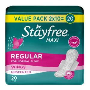 Stayfree Max Thick Regular Pads No Wings 20 Pack